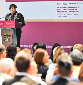 Con inversión de 92.4 mdp, equipa Gobierno de Delfina Gómez a policías municipales y abona a la tranquilidad de mexiquenses