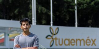 Isaac Porcayo Villarreal de la UAEMéx obtiene medalla de plata en medio maratón de marcha