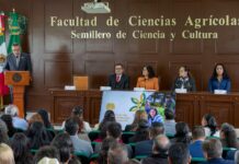 Facultad de Ciencias Agrícolas, referente de retribución social y formación profesional: rectora Paty Zarza