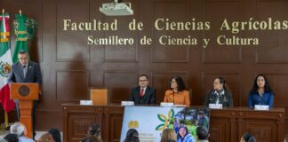 Facultad de Ciencias Agrícolas, referente de retribución social y formación profesional: rectora Paty Zarza