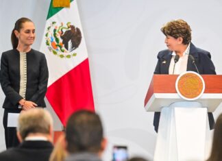 La Presidenta Claudia Sheinbaum y la Gobernadora Delfina Gómez encabezan Conferencia del Pueblo desde Toluca