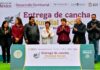 Continúa la entrega de canchas de fútbol del Mundial Social 2026 en el Estado de México