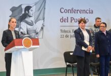 Destaca la Gobernadora Delfina Gómez coordinación con la Presidenta Claudia Sheinbaum para la transformación del Estado de México