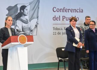 Destaca la Gobernadora Delfina Gómez coordinación con la Presidenta Claudia Sheinbaum para la transformación del Estado de México