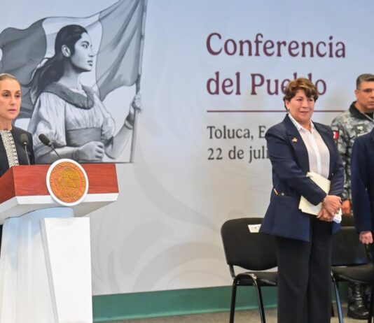 Destaca la Gobernadora Delfina Gómez coordinación con la Presidenta Claudia Sheinbaum para la transformación del Estado de México