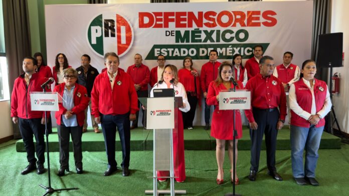 Llama el PRI a las y los Defensores del Estado de México contra el gobierno morenista.