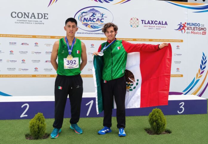 Oro y plata en el Campeonato Norteamericano y del Caribe de Atletismo 2026 para atletas UAEMéx.