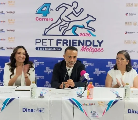 ANUNCIA FERNANDO FLORES, PRESIDENTE MUNICIPAL DE METEPEC, LA 4a. CARRERA «PET FRIENDLY»