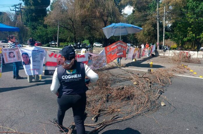 Bloqueo de la México-Toluca por Madres Buscadoras 20-X-26