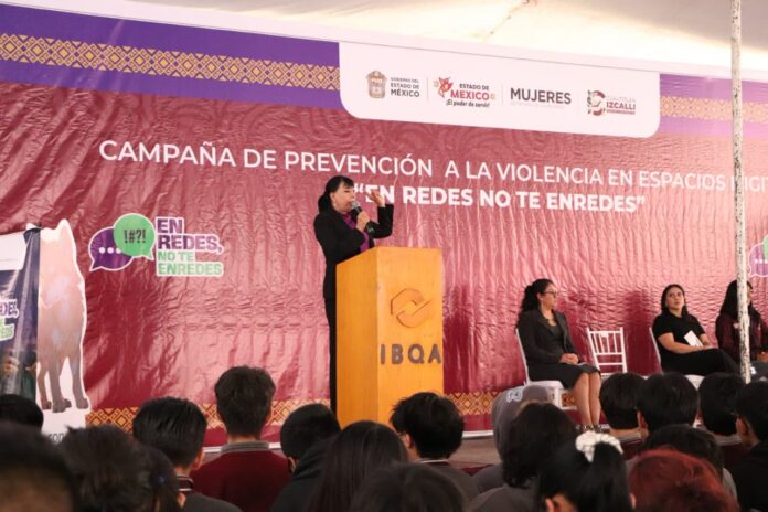 La Secretaría de las Mujeres (SeMujeres), inició la segunda etapa de la campaña “En Redes, No Te Enredes”, dirigida a estudiantes de educación media superior y superior.