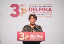 “Ofrecimos un cambio y lo estamos cumpliendo”: Gobernadora Delfina Gómez rinde su Tercer Informe