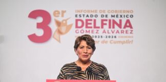 “Ofrecimos un cambio y lo estamos cumpliendo”: Gobernadora Delfina Gómez rinde su Tercer Informe